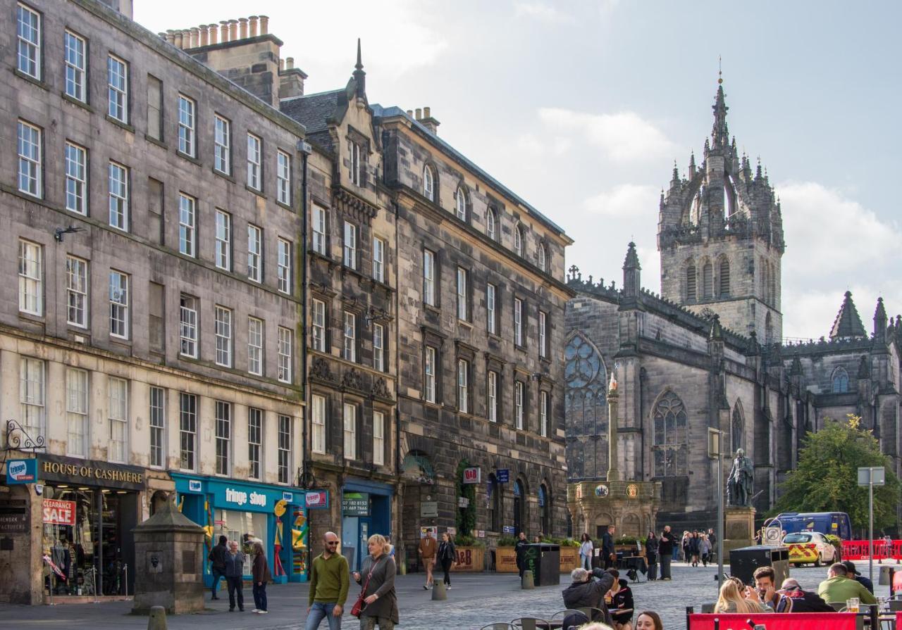 Parliament Sq Apartment Edinburgh Bagian luar foto